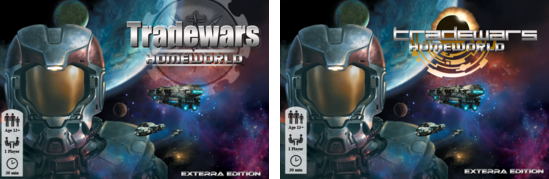 Tradewars - Homeworld: Logo comparison